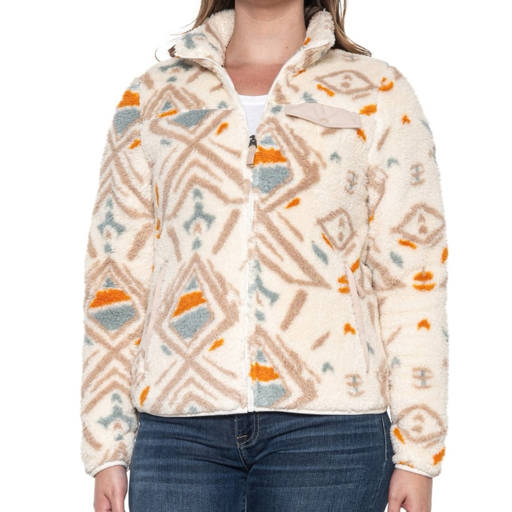 Women's Patterned Fleece Jacket
